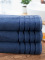 Bambusový uterák 50 × 100 cm - Noemi tmavě modrý