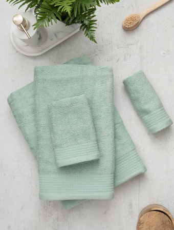 Froté ručník 30 × 50 cm - Bella mátová