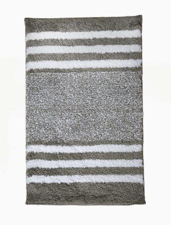 Koupelnová předložka 50×80 cm - Ella světle šedá
