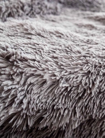 Chlpatá deka 200 × 220 cm – Agnello svetlosivá
