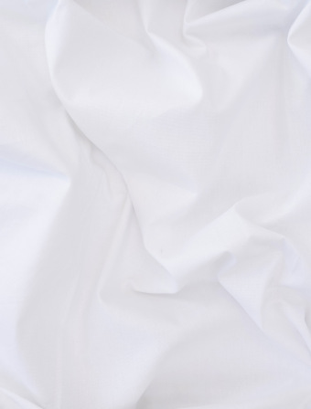 Bavlnené obliečky Renforcé do postieľky – Jasmine biela