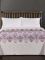 Oboustranný přehoz na postel - Ellie bílo-fialový 220x240cm