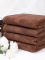 Froté ručník VERONA - tmavě hnědý 50x90cm