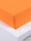 Jersey prostěradlo 220 × 200 cm Exclusive – oranžová